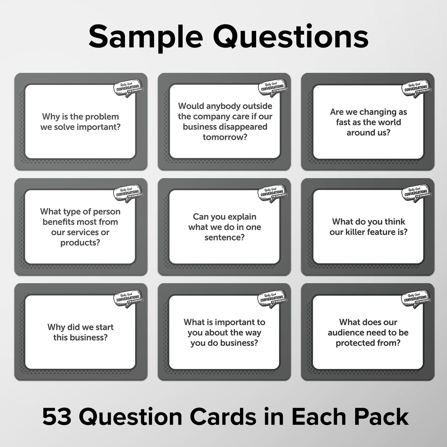 Really Good Conversations for Businesses - ReallyGoodConversations