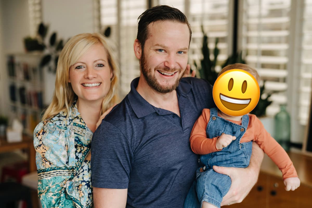 The Really Good Conversations founders with their family