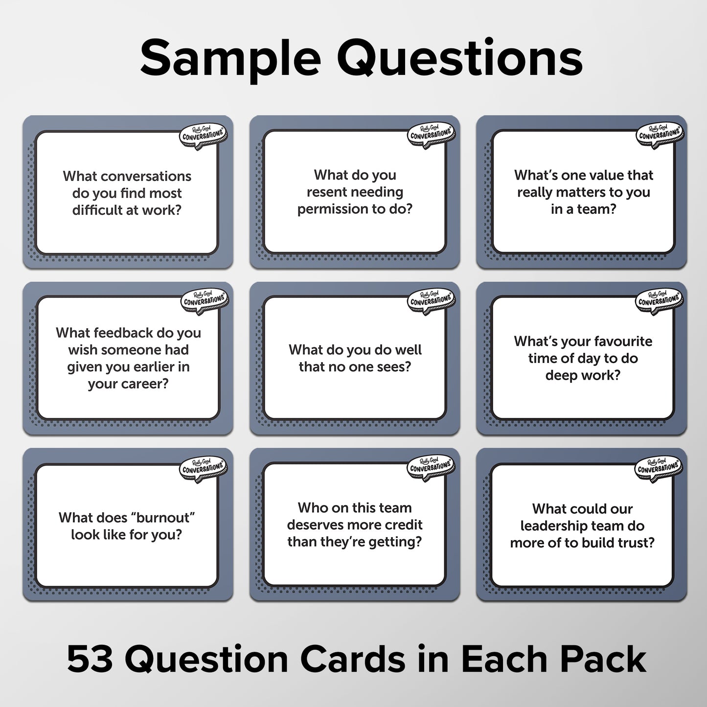 Really Good Conversations for Teams